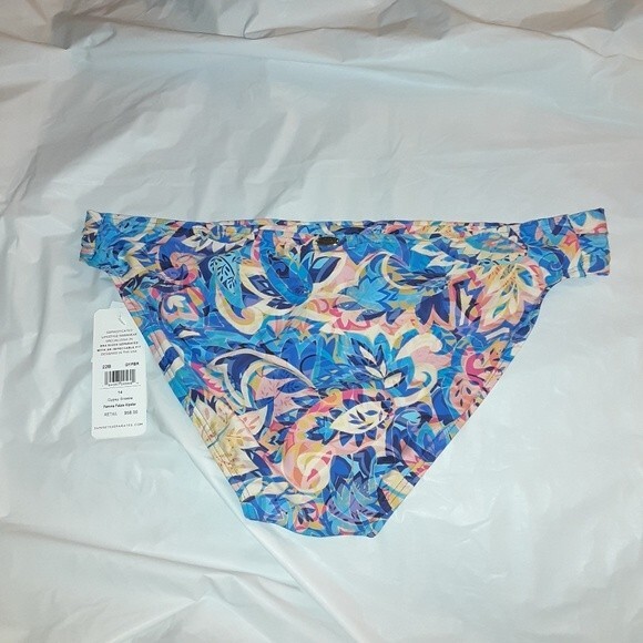 Sunset Gypsy Breeze Size 14 Hipster Bikini Bottom NWT - Picture 2 of 7